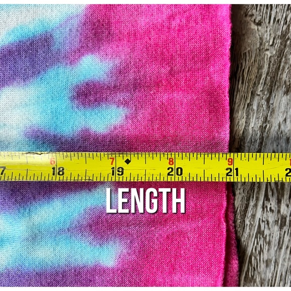 🌞 Oversized tie dyed Skittles sweatshirt - Picture 8 of 9